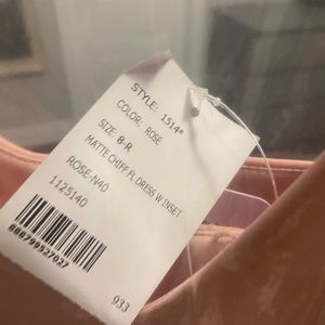 BRAND NEW ROSE BRIDESMAID DRESS